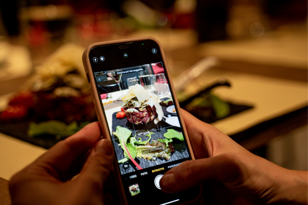 comunicare ristorante su instagram