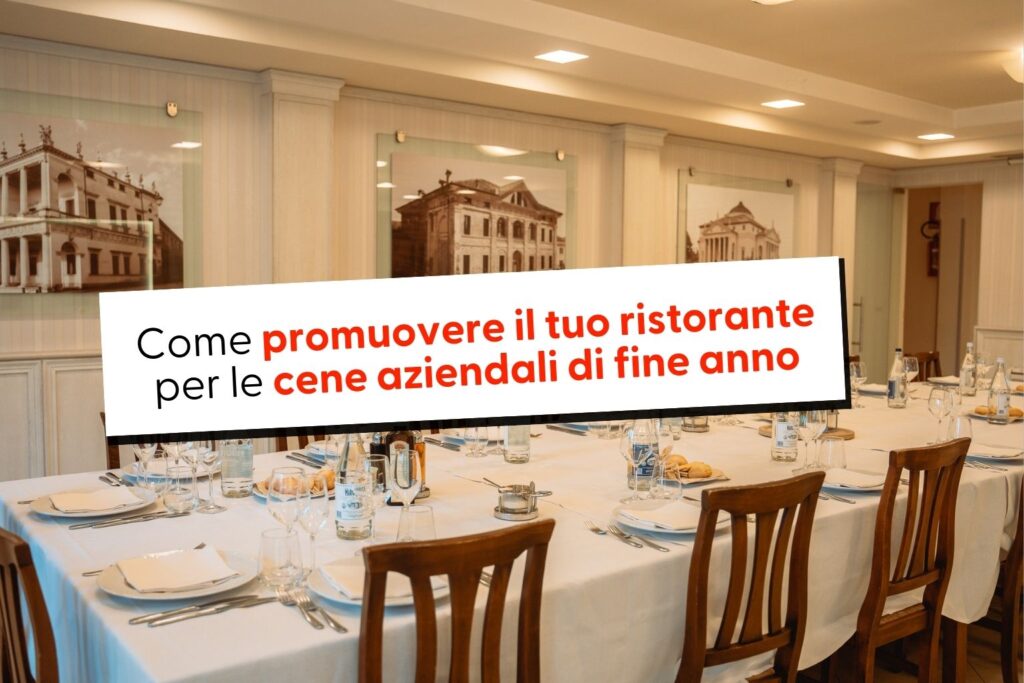 promuovere ristorante cene aziendali