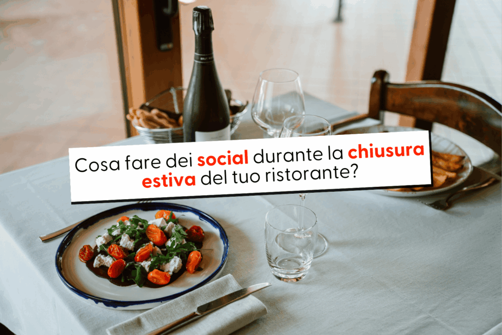 Chiusura estiva social