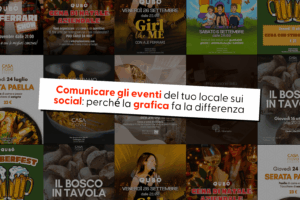 grafica eventi social